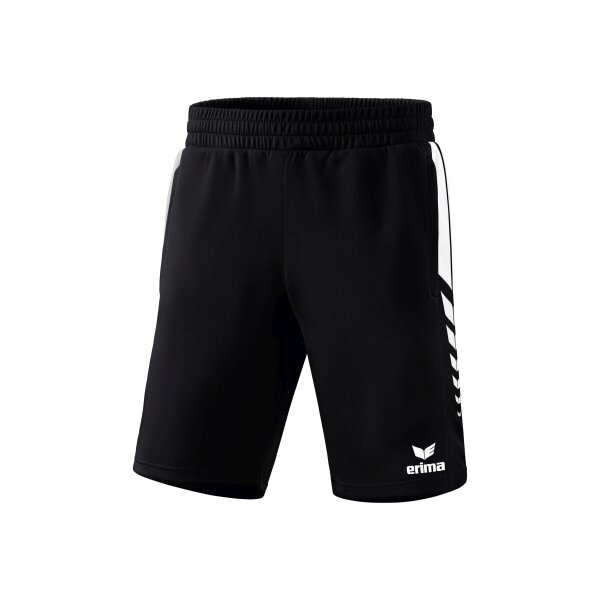 Erima Six Wings Worker Shorts Kinder - schwarz/weiß