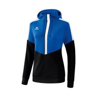 Erima Squad Kapuzensweat Damen - blau