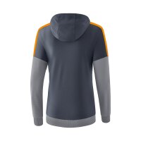 Erima Squad Kapuzensweat Damen - grau