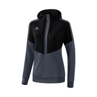 Erima Squad Kapuzensweat Damen - schwarz