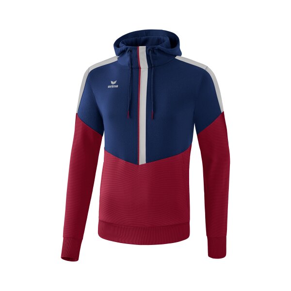 Erima Squad Kapuzensweat Herren - navy/rot