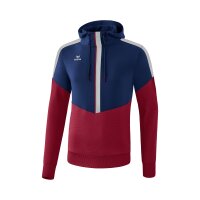 Erima Squad Kapuzensweat Herren - navy/rot