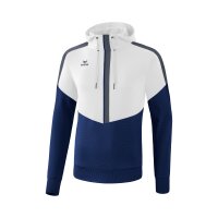 Erima Squad Kapuzensweat Herren - weiß/navy