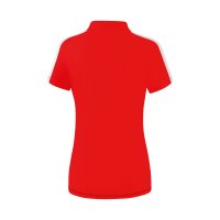 Erima Squad Poloshirt Damen - rot/schwarz/wei&szlig;