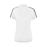 Erima Squad Poloshirt Damen - wei&szlig;/navy