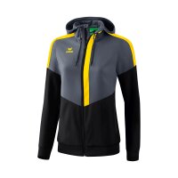 Erima Squad Tracktop Jacke mit Kapuze Damen -...