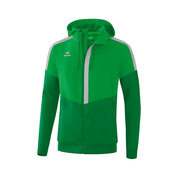 Erima Squad Tracktop Jacke mit Kapuze Herren - grün