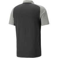 Puma teamCUP Casuals Poloshirt Herren - schwarz/grau