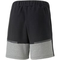 Puma teamCUP Casuals Shorts Herren - schwarz/grau