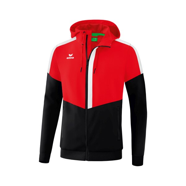 Erima Squad Tracktop Jacke mit Kapuze Herren -...