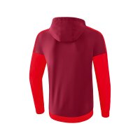 Erima Squad Tracktop Jacke mit Kapuze Herren - rot