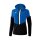 Erima Squad Trainingsjacke mit Kapuze Damen - blau