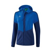 Erima Squad Trainingsjacke mit Kapuze Damen - navy/blau