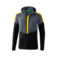 Erima Squad Trainingsjacke mit Kapuze Herren - grau