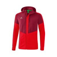 Erima Squad Trainingsjacke mit Kapuze Herren - rot