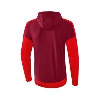 Erima Squad Trainingsjacke mit Kapuze Herren - rot