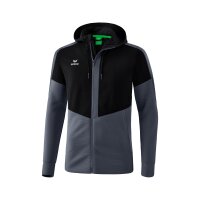 Erima Squad Trainingsjacke mit Kapuze Herren - schwarz