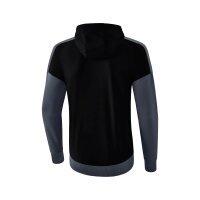 Erima Squad Trainingsjacke mit Kapuze Herren - schwarz