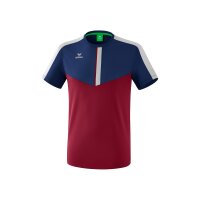 Erima Squad T-Shirt Herren - navy/rot