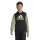 adidas Essentials Big Logo Colorblock Hoodie Kinder - schwarz/olivgrün