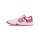 hummel All Court Handballschuhe - bright white/raspberry sorbet