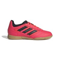 adidas Super Sala II IN Kinder - pink/schwarz