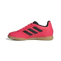 adidas Super Sala II IN Kinder - pink/schwarz