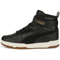 Puma Rebound Game Mid Sneaker Kinder - schwarz