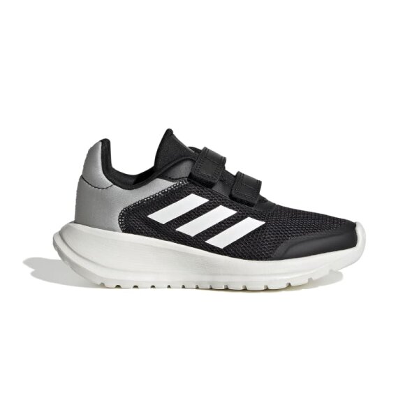 adidas Tensaur Run Sneaker Kinder - schwarz/weiß/grau