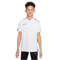 Nike Academy 23 Poloshirt Kinder - weiß/schwarz