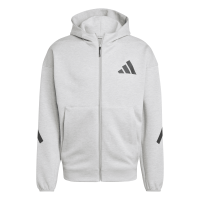 adidas Z.N.E. Full-Zip Hoodie Herren - grau/schwarz