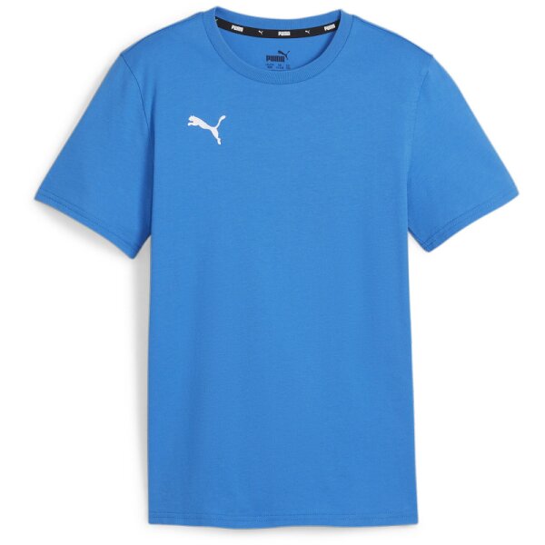 Puma teamGOAL Casuals T-Shirt Kinder - blau