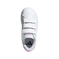 adidas Advantage Base 2.0  Sneaker Kinder - wei&szlig;/rosa