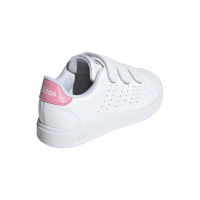 adidas Advantage Base 2.0  Sneaker Kinder - wei&szlig;/rosa