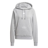 adidas Signature Graphic Hoodie Damen - grau/weiß