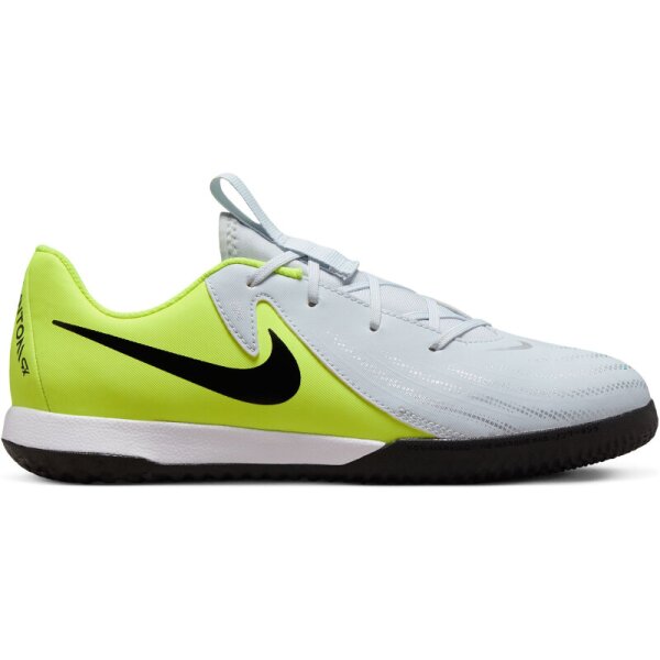 Nike Phantom GX 2 Academy IC Kinder - grau/gelb/schwarz