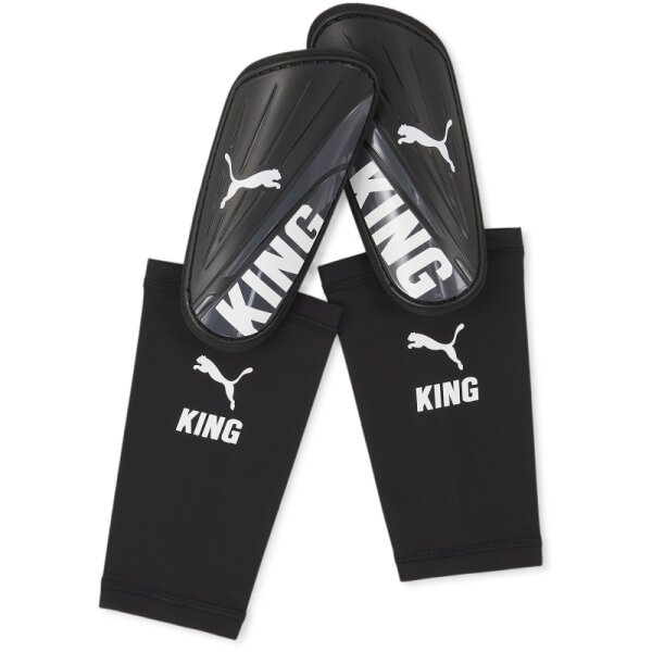 Puma King Sleeve Schienbeinschoner - schwarz/weiß