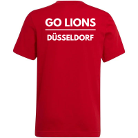 ISD Lions x adidas Entrada 22 T-Shirt Kinder - rot