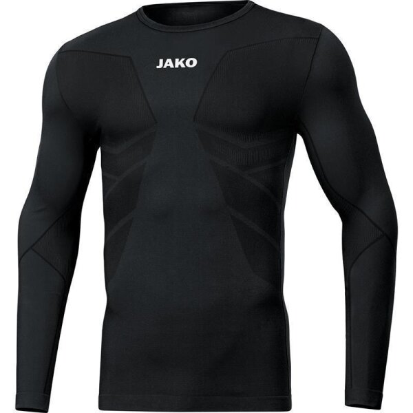 Jako Longsleeve Comfort 2.0 Kinder - schwarz