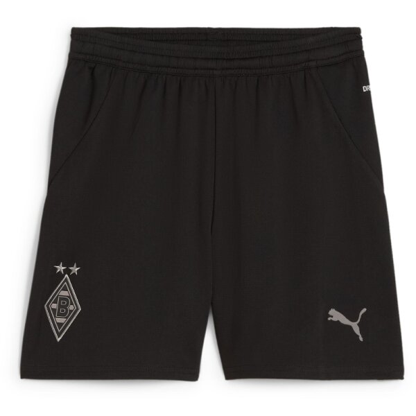 Puma Borussia Mönchengladbach Shorts 24/25 Kinder - schwarz/silber