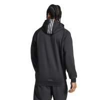 adidas Game and Go Training Big Logo 3-Streifen Full-Zip Hoodie Herren - schwarz