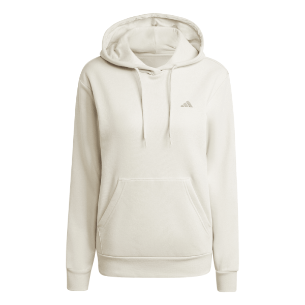 adidas Essentials Small Logo Feel Cozy Hoodie Damen - beige