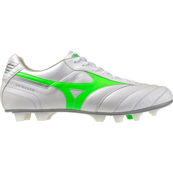 Mizuno Morelia II Elite FG Herren - weiß/grün