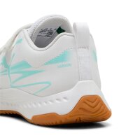 Puma Varion II Hallenschuhe Kinder - wei&szlig;/t&uuml;rkis