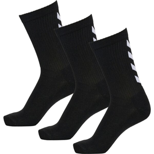 hummel Fundamental Socken 3er Pack - schwarz