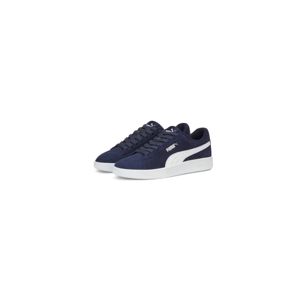 Puma Smash 3.0 Suede Sneaker Kinder - navy/weiß