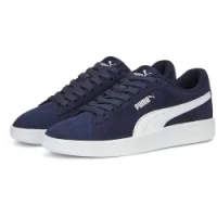 Puma Smash 3.0 Suede Sneaker Kinder - navy/weiß