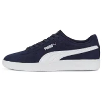 Puma Smash 3.0 Suede Sneaker Kinder - navy/wei&szlig;