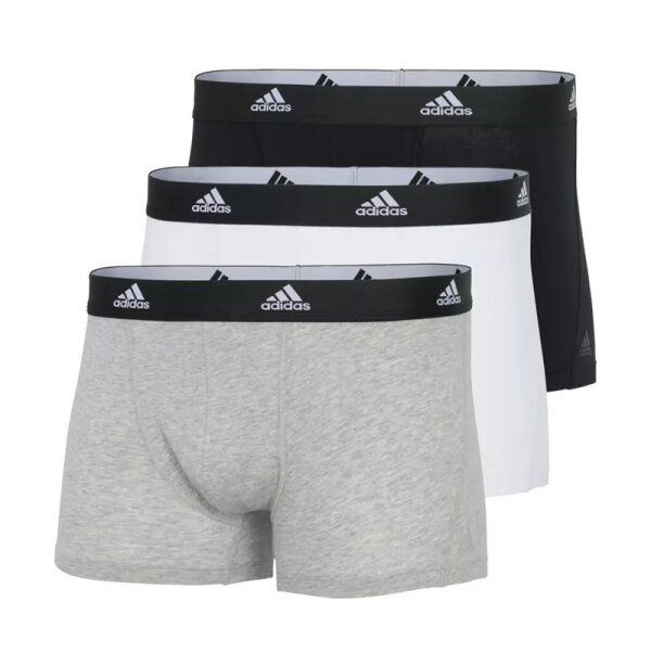 adidas Boxershorts Trunk 3er Pack Herren -...