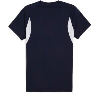 Puma teamEVOSTRIPE T-Shirt Herren - navy/weiß